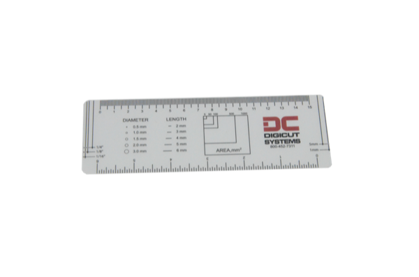 Clear Plastic Ruler – Digicut Store